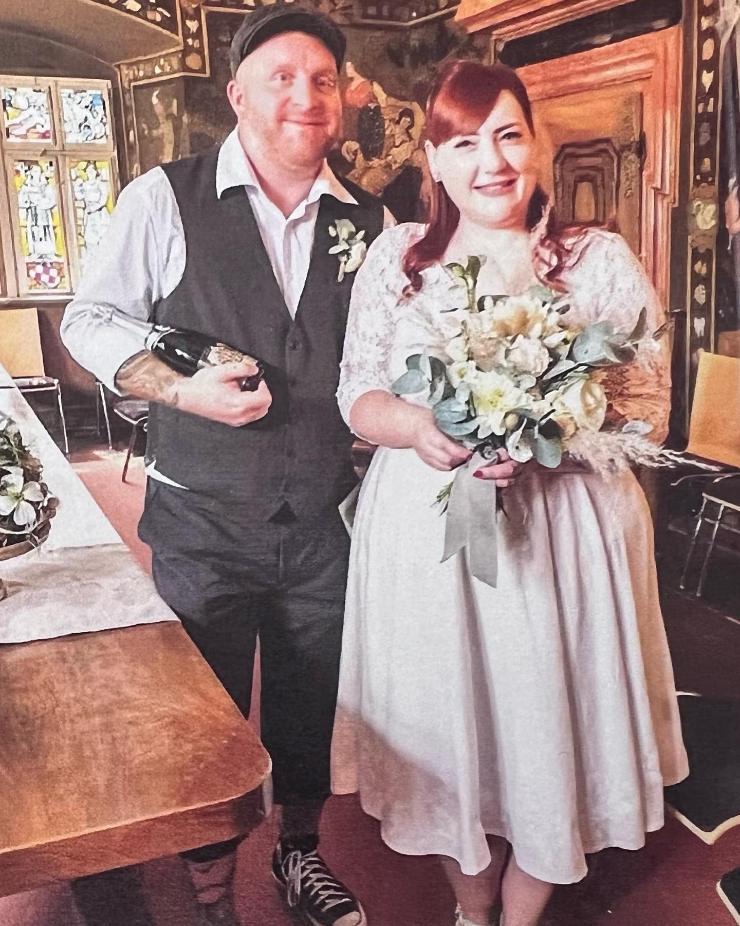 Liebling ich sag einfach nur DANKE für 1 Jahr lang verheiratet, ein Jahr lang WIR und ein Jahr lang Vertrauen Hoffnung und LIEBE…
Was und wo wäre ich nur ohne DICH @tantejani 

Du bist die beste schönste und liebste Frau die ich mir wünschen kann.  Danke für alles ❤️❤️❤️❤️

💕Ich liebe dich 💕 

#krebsblogger #krebsisteinarschloch #krebskämpfer #krebskrank #cancer #cancerfighter #lifestyle #lifeisgood #lifeisbeautiful #lifecoaching #lifegoals #lifeofadventure #love #selfie #healthylifestyle #healthy #gesundheit #gesundleben #krank #krankheit #lebensfreude #lebengenießen #lebensqualität #lebedeinleben #lebensmotto #fickdichkrebs #zitate