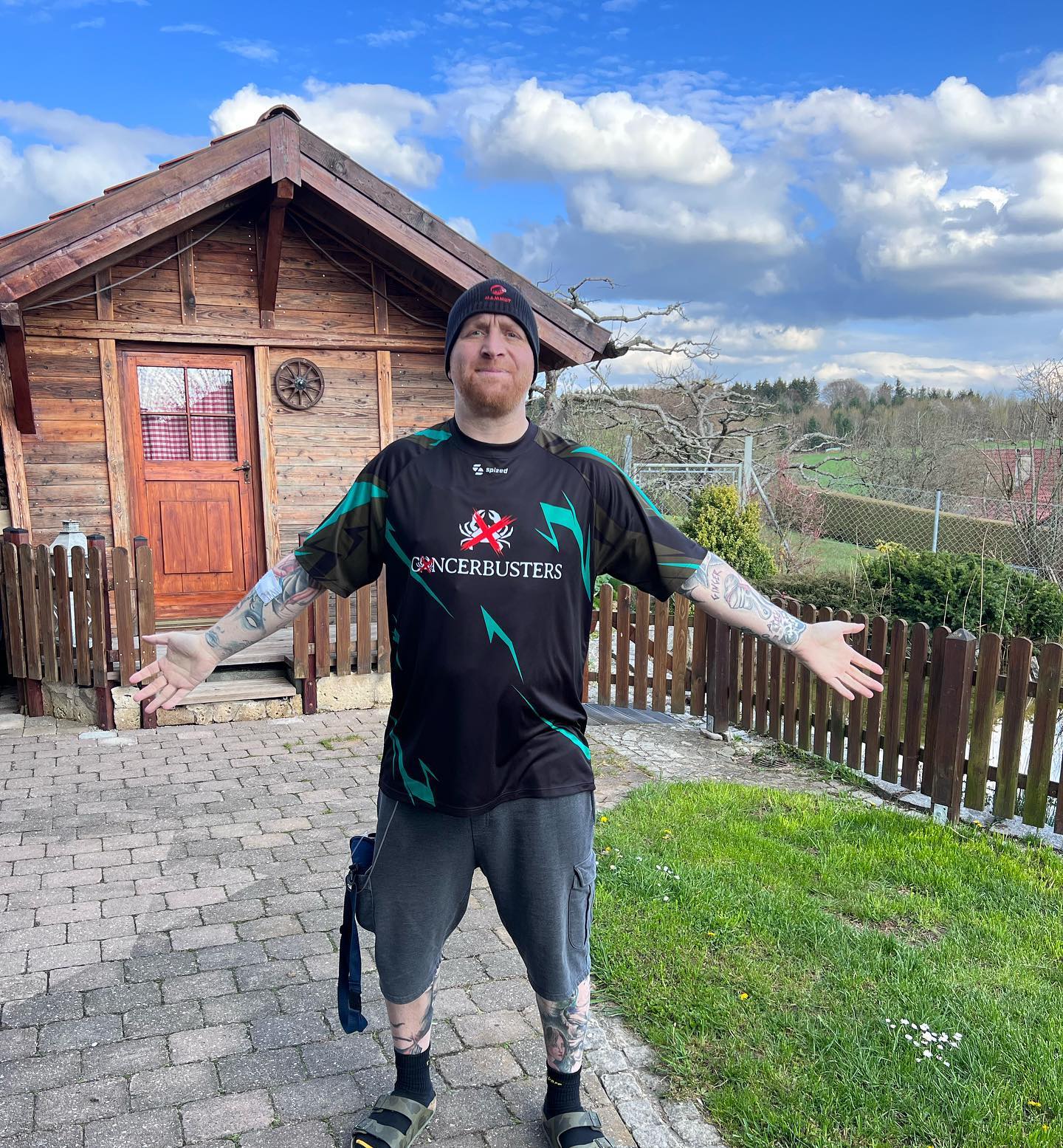 Cancerbusters
Team Palliativ 

Meine neues Fighter Trikot. 💪🏻💪🏻💪🏻💪🏻💪🏻

Jeder Kämpfer braucht auch eine geeignete Garnitur 🤌🤘

#krebsisteinarschloch #darmkrebs#krebskämpfer #krebskrank #cancer #cancerfighter #lifestyle#cancerblogger #lifeisgood #lifeisbeautiful #lifecoachin #palliativ #darmkrebs#lifeofadventure #love #selfie #healthylifestyle #healthy #gesundheit #gesundleben #krank #krankheit #lebensfreude #lebengenießen #lebensqualität #lebedeinleben #lebensmotto #fickdichkrebs #zitate 
#fckcancer